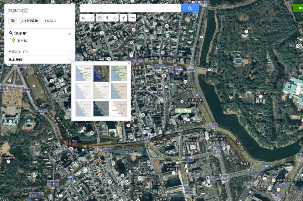 GoogleMap　独自の地図８