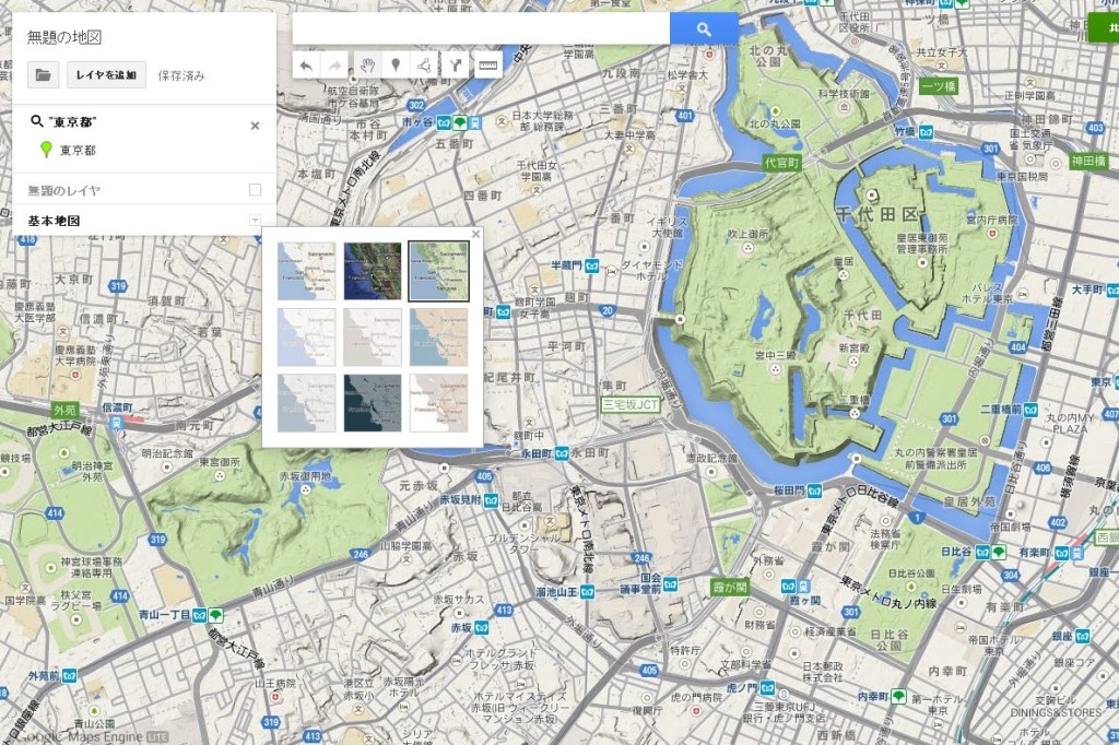 GoogleMap　独自の地図７