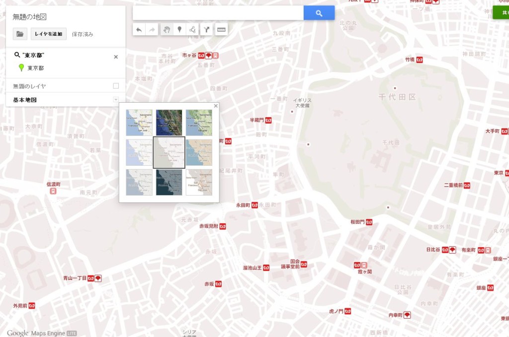 GoogleMap　独自の地図５