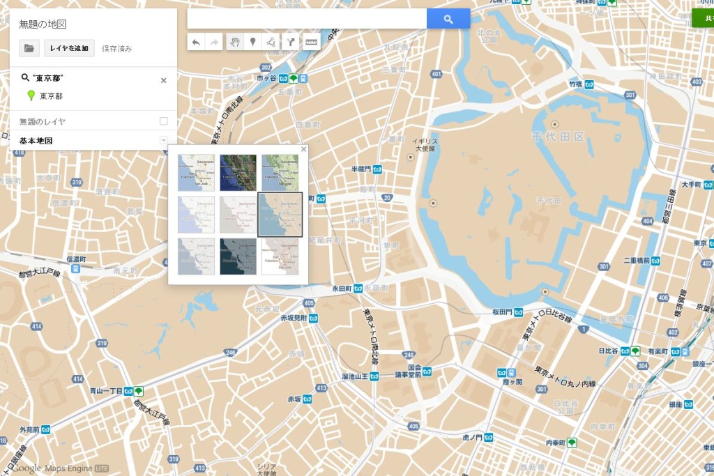 GoogleMap　独自の地図４