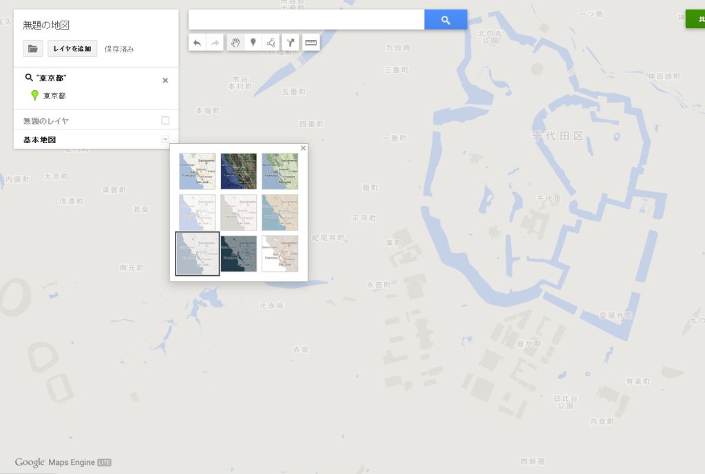 GoogleMap　独自の地図３
