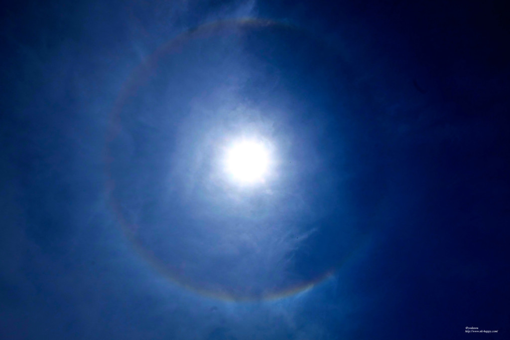 壁紙4太陽と虹