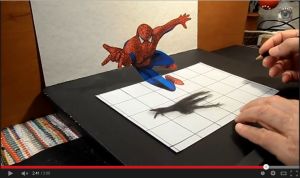 外国人のトリックアートテクニックがすごい！！