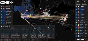 素人でもサイバー攻撃がリアルタイムで分かるサイトが面白い