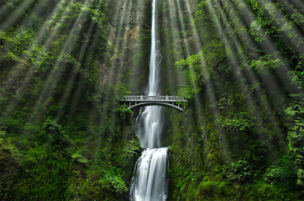 アメリカオレゴン州のマルトノマ滝がファンタジーすぎる！これは行くべき！