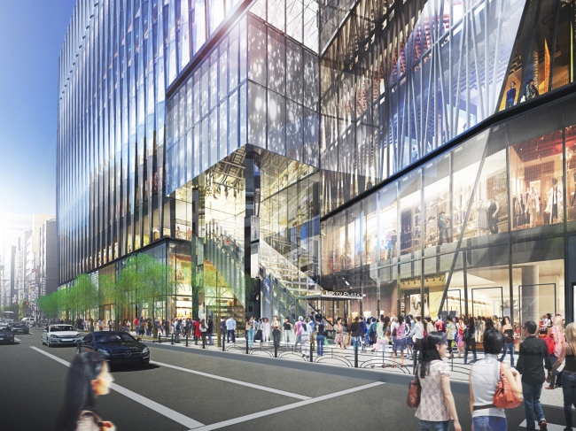 銀座５丁目プロジェクト正式名称は「東急プラザ銀座」に。テナント決定！日本初出店は11店舗！2016年3月31日開業