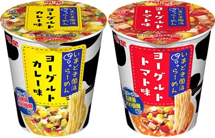 カップ麺で菌活！？乳酸菌２００億個入り明星 いまどき菌活らーめん発売！